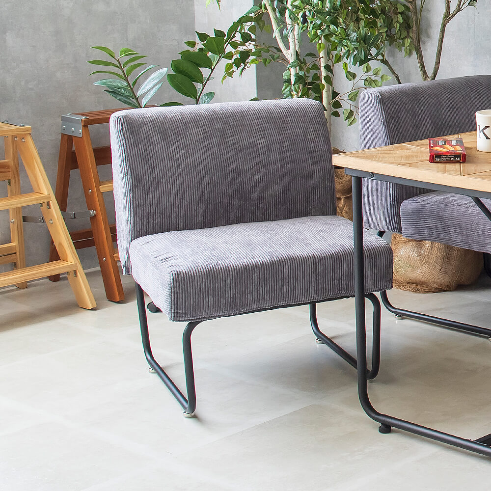 November（ノーベンバー） 1人掛けソファー グレーカラー