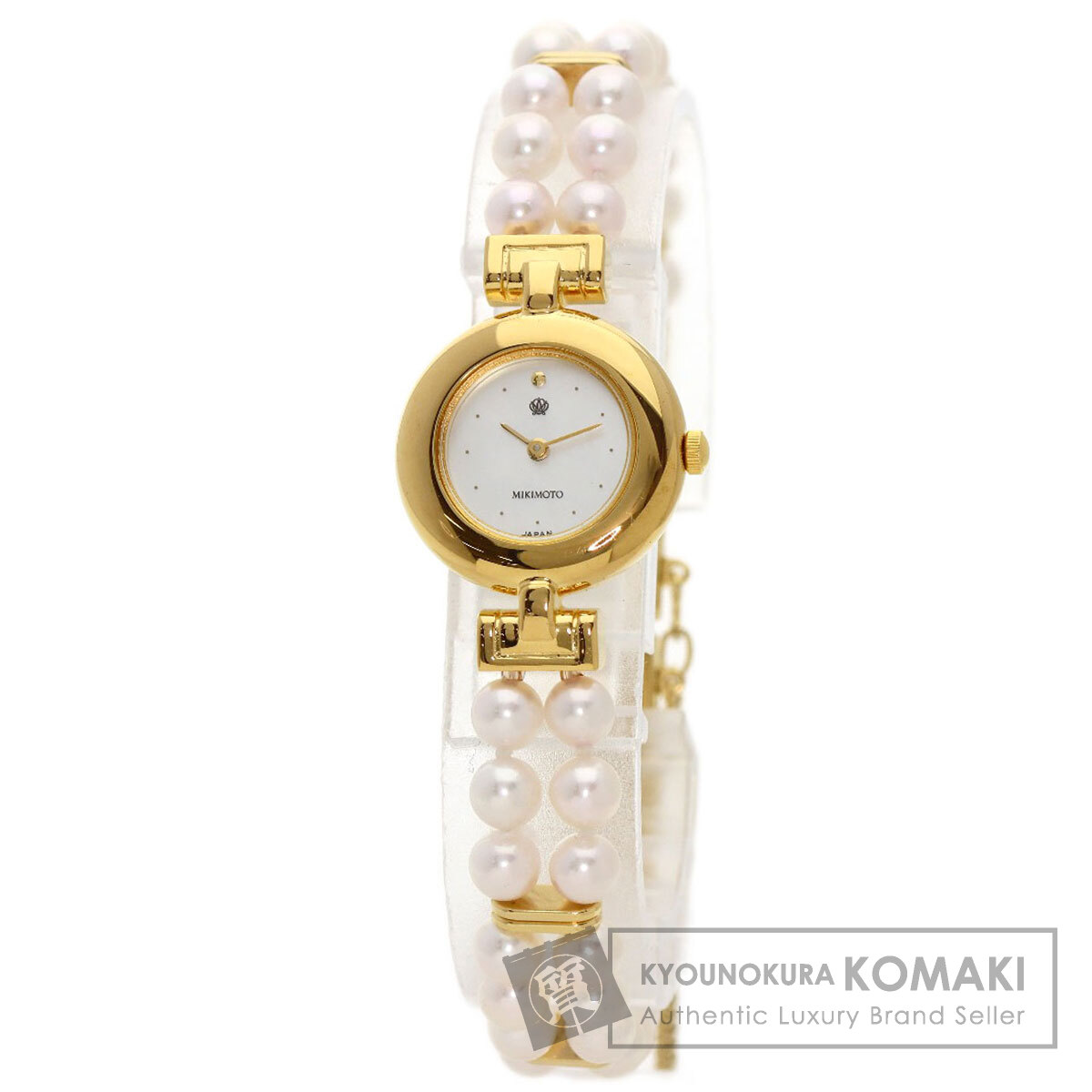 MIKIMOTO ミキモト パールウォッチ JAL 腕時計 GP/GPxパール