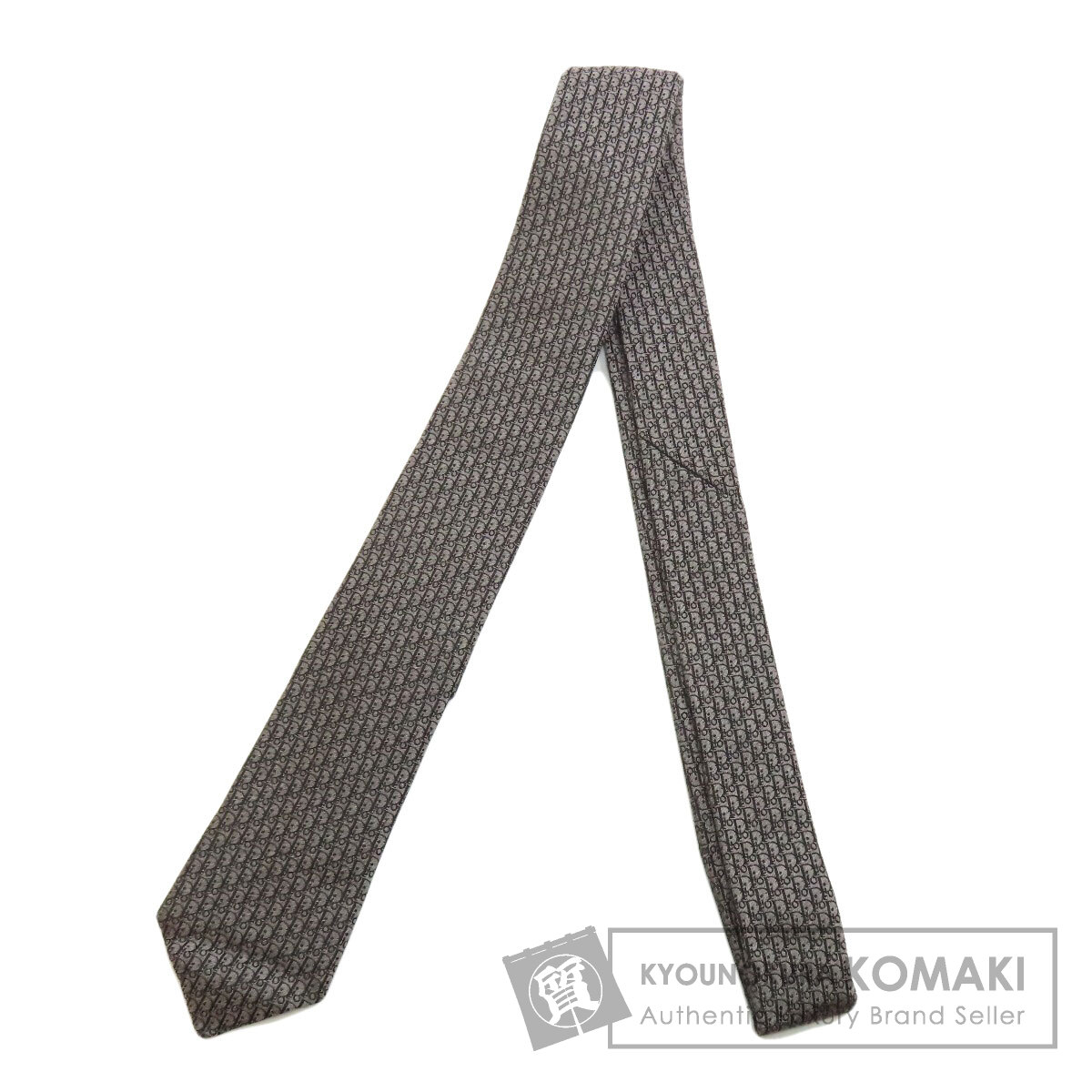 CHRISTIAN DIOR クリスチャンディオール ロゴ ネクタイ シルク メンズ