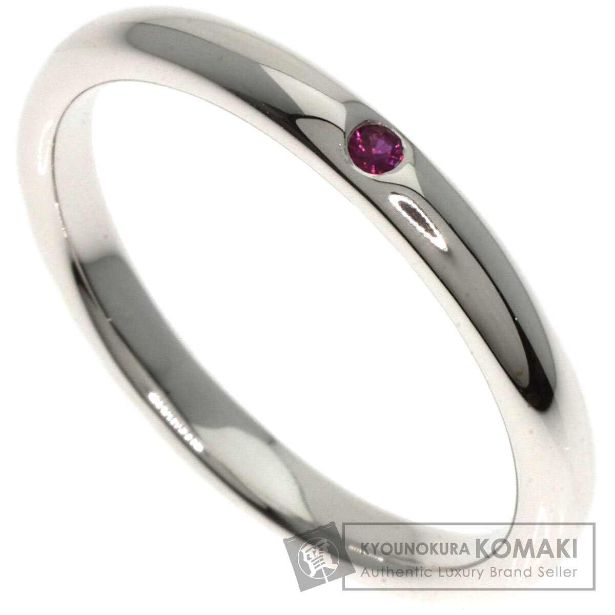 TIFFANY&Co. ティファニー スタッキングバンド ルビー リング・指輪