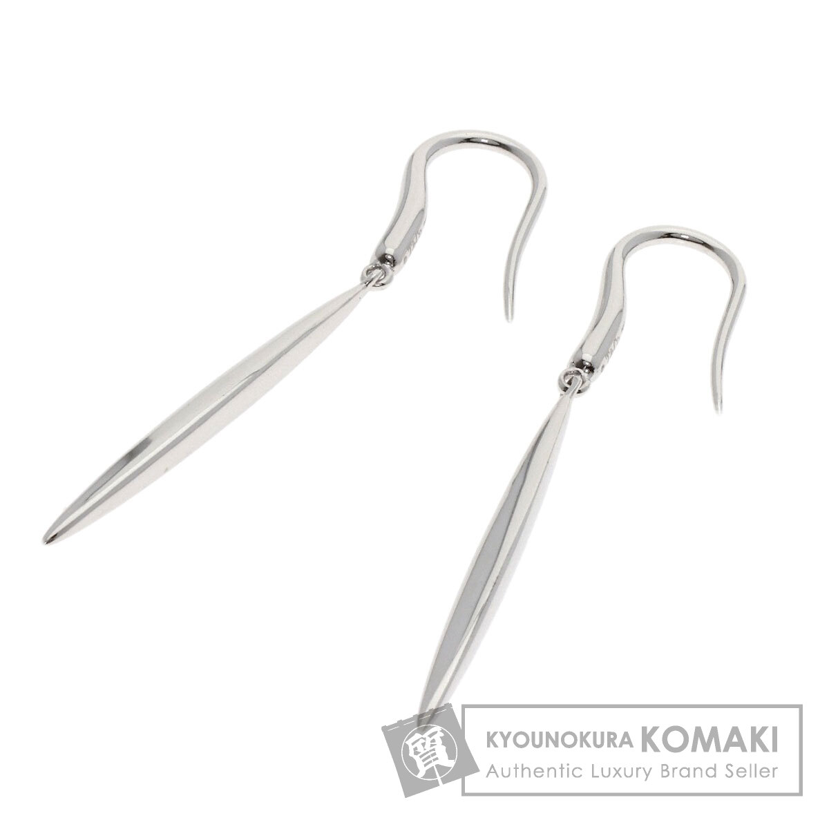 TIFFANY&Co. ティファニー フェザー フック ピアス ピアス K18ホワイト