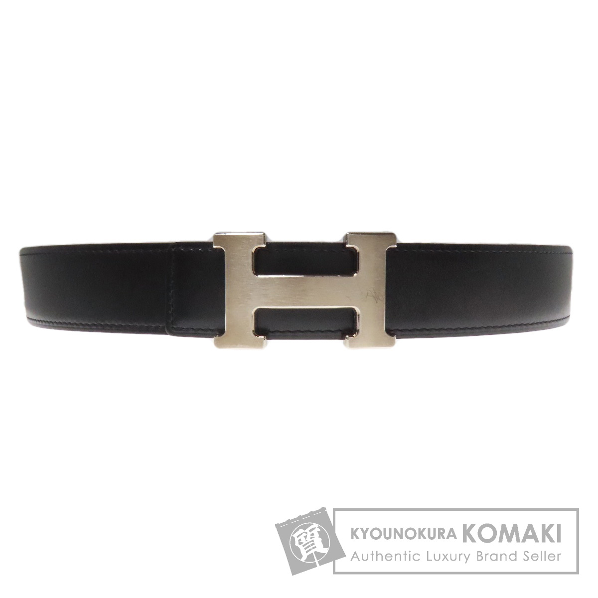 HERMES エルメス Hベルト コンスタンス ベルト ボックスカーフ メンズ