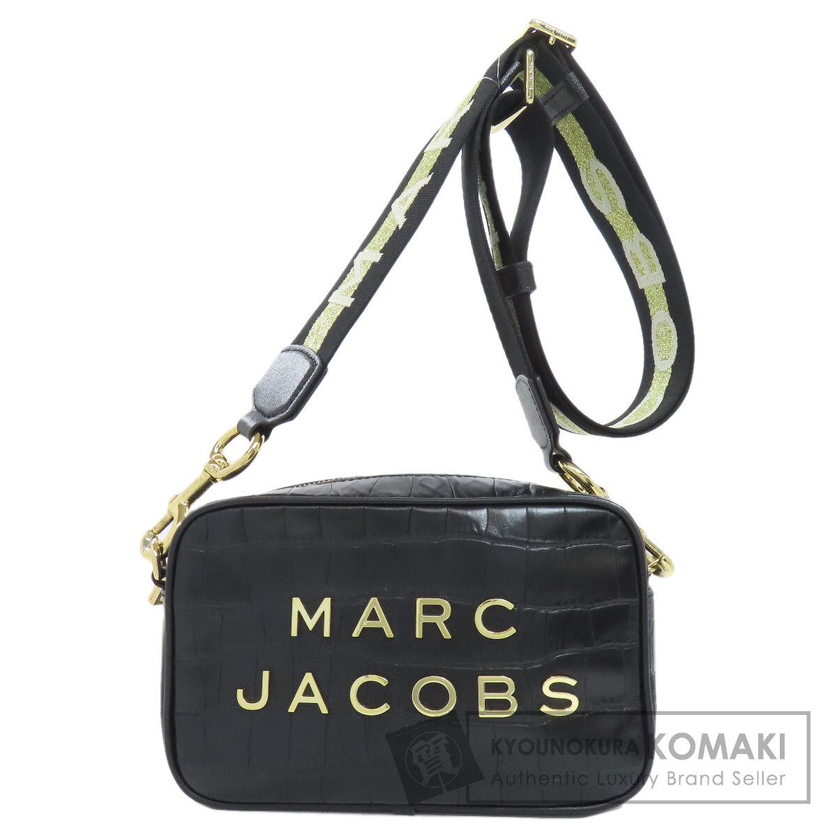 MARC JACOBS マーク・ジェイコブス 型押し ショルダーバッグ レザー