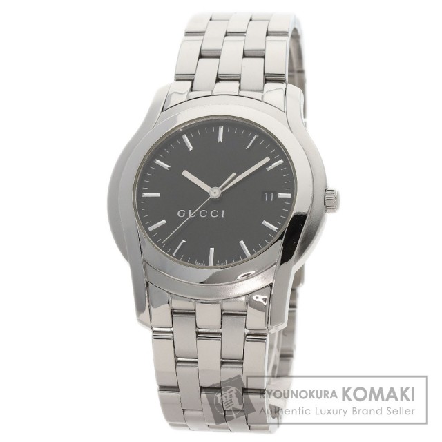 GUCCI グッチ 5500XL 腕時計 ステンレススチール/SS メンズ ブランド京