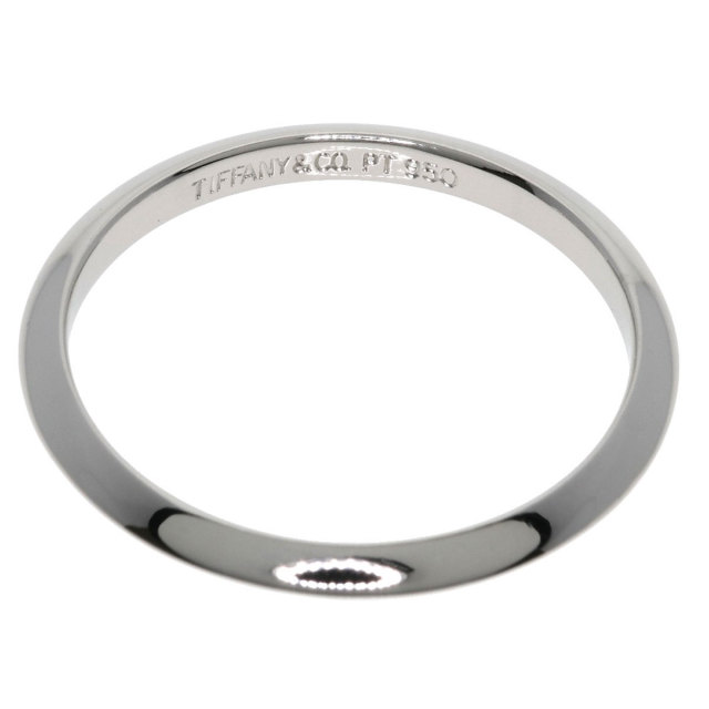 TIFFANY&Co. ティファニー ナイフエッジ リング・指輪 プラチナPT950