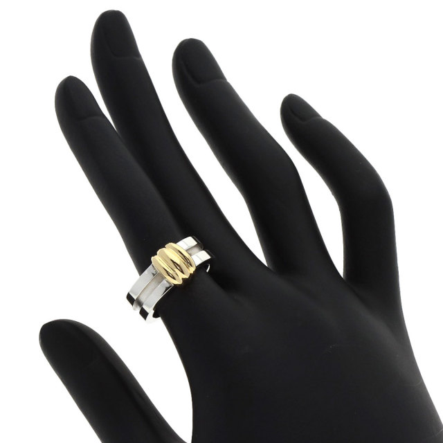 TIFFANY&Co. ティファニー グルーブドウィズ リング・指輪 シルバー