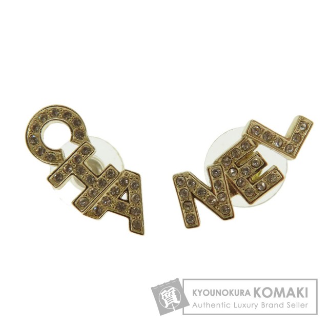 CHANEL シャネル ロゴ ピアス 金属製 レディース ブランド京の蔵小牧