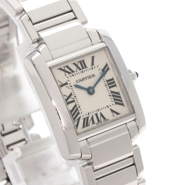 CARTIER カルティエ W50012S3 タンクフランセーズ SM 腕時計 K18