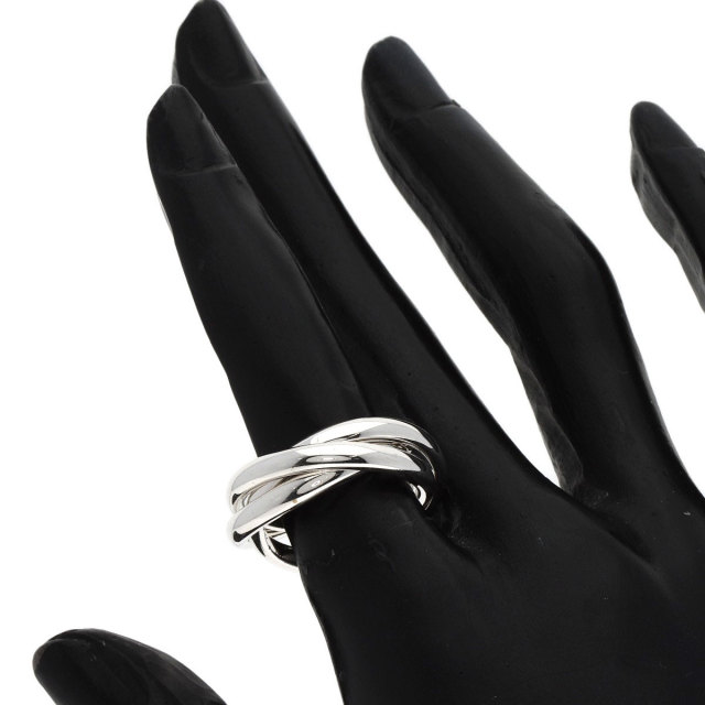 TIFFANY&Co. ティファニー トリニティ 3連 リング・指輪 シルバー