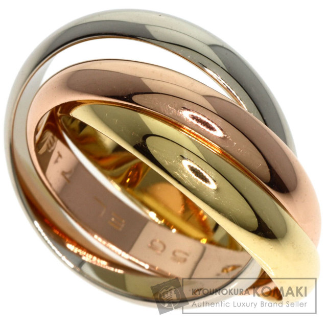 CARTIER カルティエ トリニティ #56 リング・指輪 K18イエローゴールド