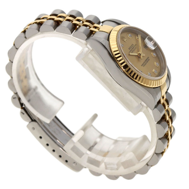 ROLEX ロレックス 79173 デイトジャスト 10P ダイヤモンド 腕時計