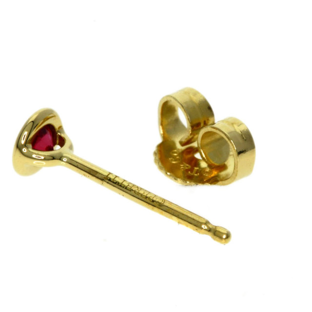 TIFFANY&Co. ティファニー バイザヤード ルビー 片方のみ ピアス K18