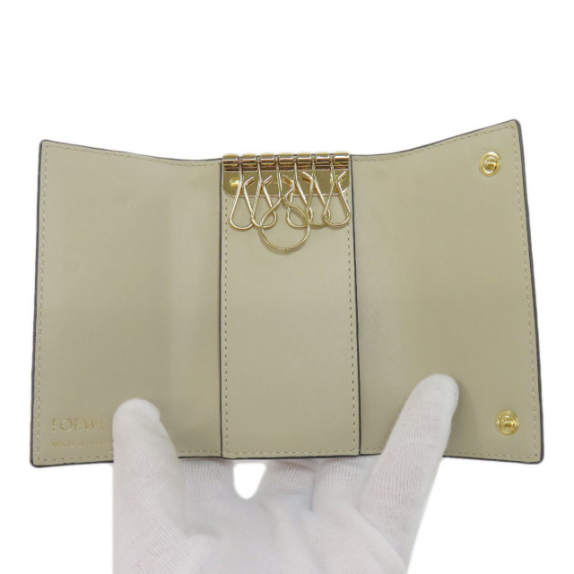 LOEWE ロエベ リピート アナグラム柄 キーケース レザー レディース