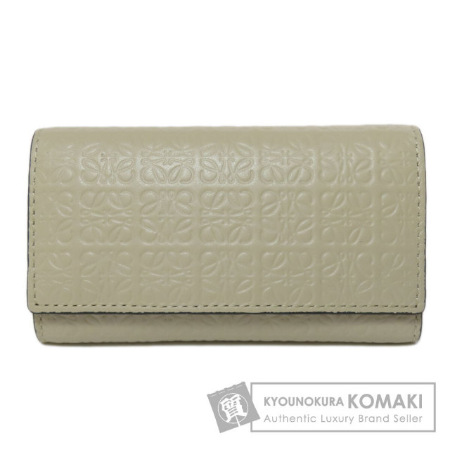 LOEWE ロエベ リピート アナグラム柄 キーケース レザー レディース