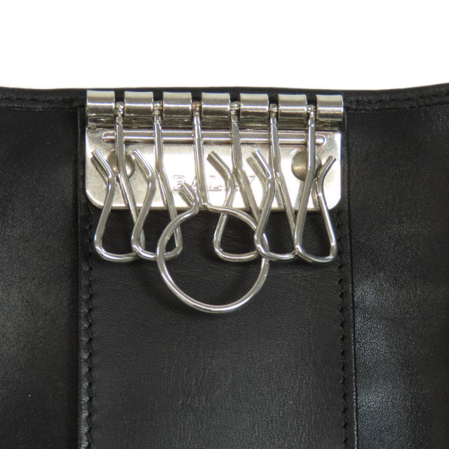 BALLY バリー バリーストライプ キーケース レザー レディース