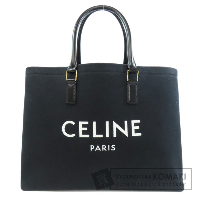 CELINE セリーヌ ホリゾンタルカバ トートバッグ キャンバス