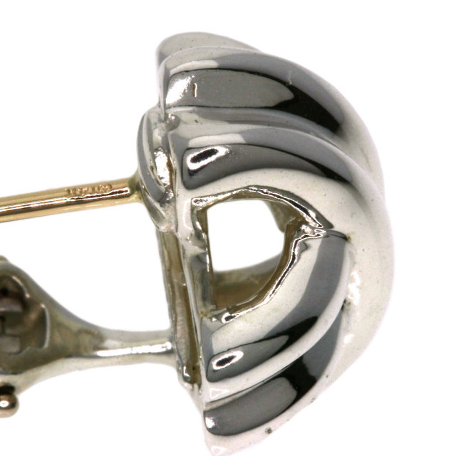 TIFFANY&Co. ティファニー シグネチャー ピアス シルバー/K14YG