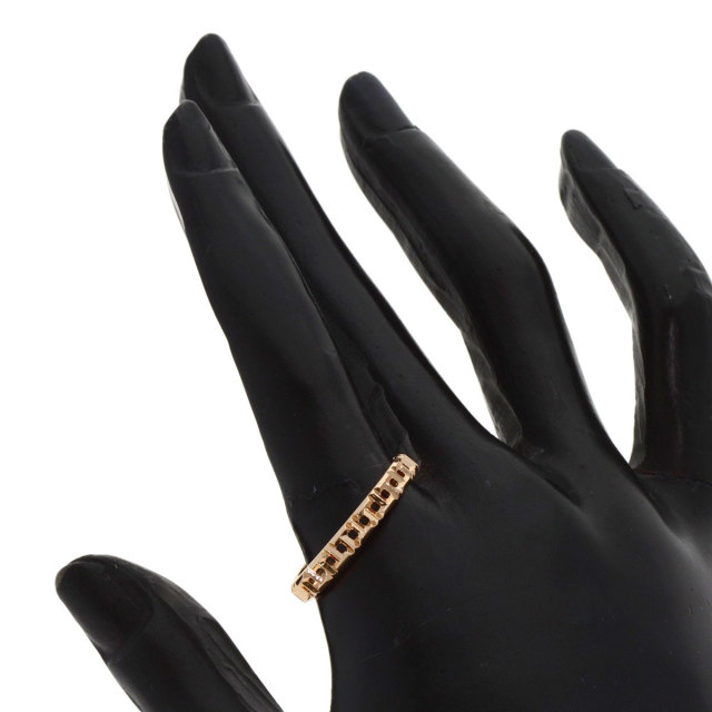 TIFFANY&Co. ティファニー Tトゥルー ナロー リング・指輪 K18ピンク