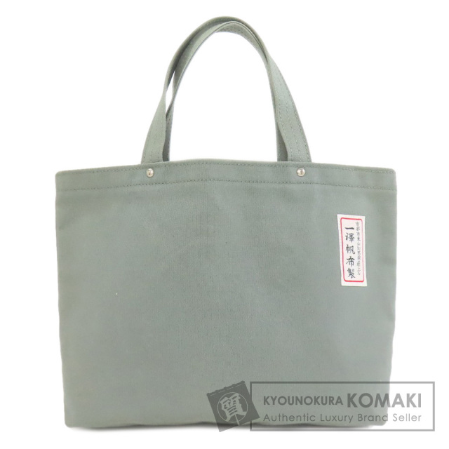 ichizawahanpu 一澤帆布 ロゴ トートバッグ キャンバス レディース