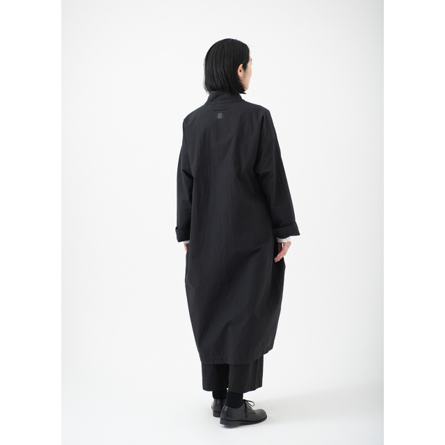 KY29-766／薄手ロングコート[播州織]／忍者