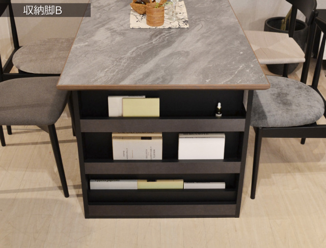 セミオーダーダイニングテーブル VALO 幅80/85/90cm 長さ155/160/165