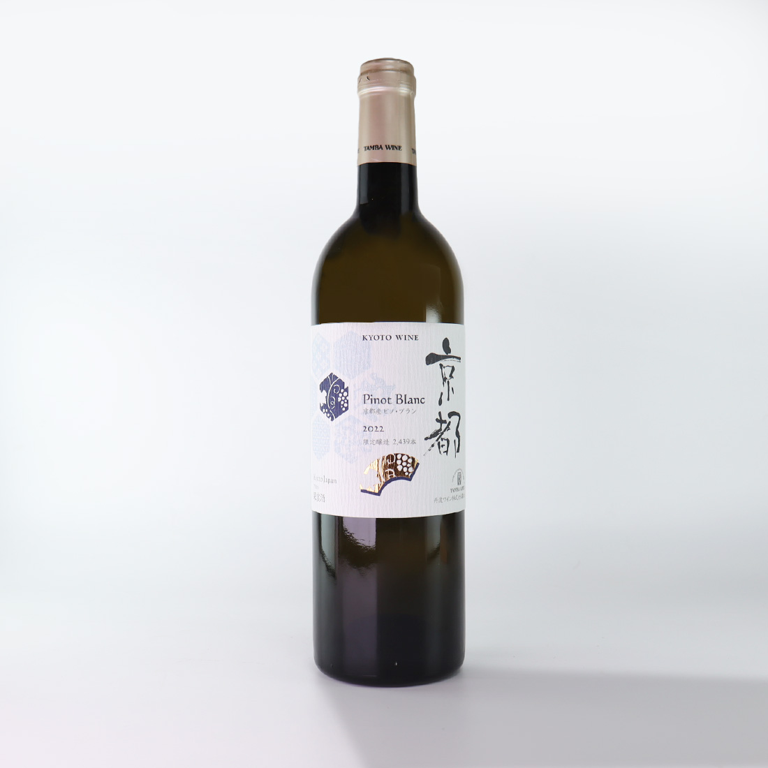 京都産 Pinot Blanc ピノ・ブラン 2022 750ml ｜ 丹波ワイン