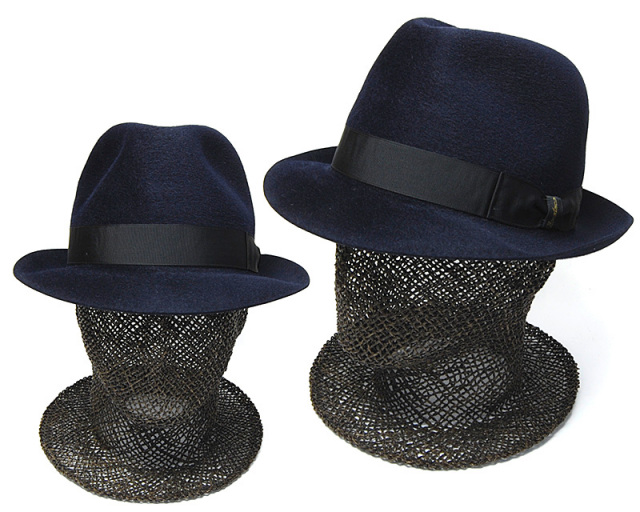 イタリア Borsalino(ボルサリーノ) ファーフエルト ソフト帽 グアナコ