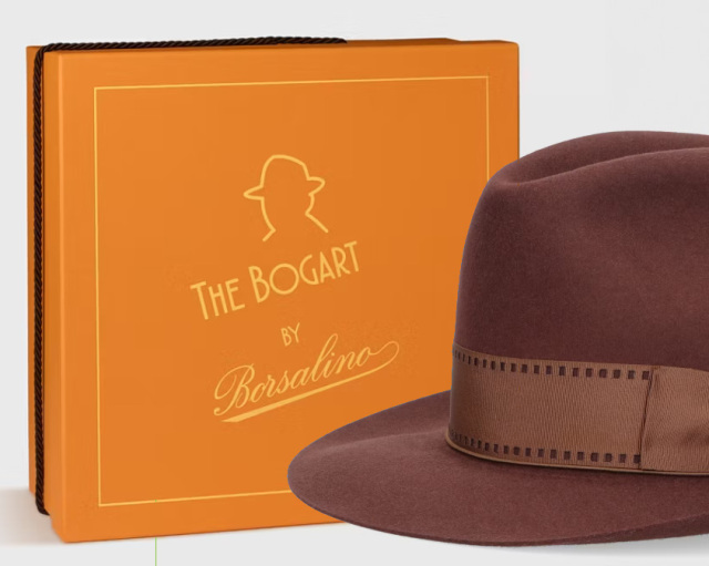 イタリア Borsalino(ボルサリーノ) ラビットファーフェルトソフト帽