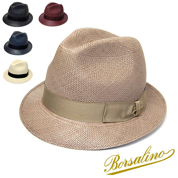 イタリア Borsalino(ボルサリーノ) パナマ中折れ帽 141089 Trilby