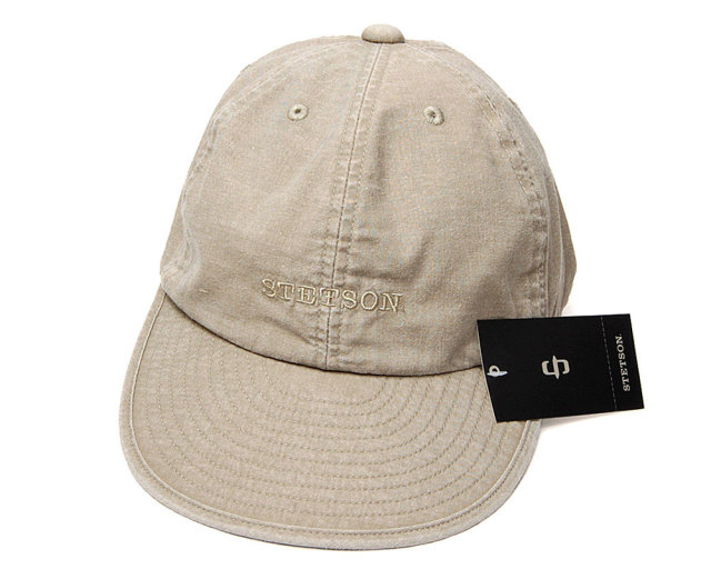 STETSON(ステットソン) ウォッシュコットンキャップ（S～5L) SE077