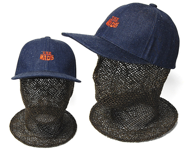 THE FACTORY MADE(ザファクトリーメイド) デニムキャップ NEP DENIM