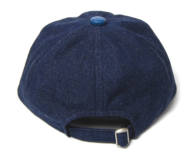 THE FACTORY MADE(ザファクトリーメイド) 革つばデニムキャップ
