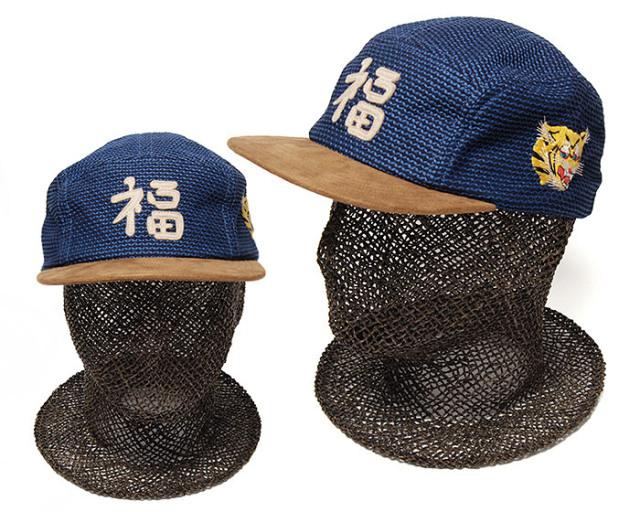 THE FACTORY MADE(ザファクトリーメイド) 刺し子デニムベトキャップ