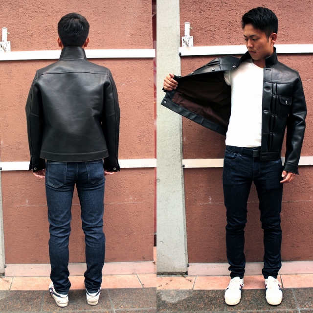 Y2LEATHER EB-140 馬革 革ジャン メンズ ホースハイド レザー