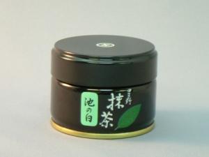 星の抹茶「池の白」20g缶