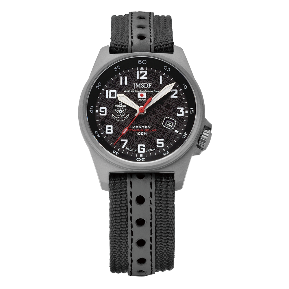 JSDFチタンソーラー 海自モデル ナイロンベルト仕様[S815M-03]