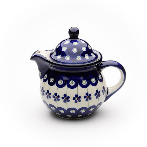 ティーポット（小）ポーリッシュポタリー(ポーランド食器)