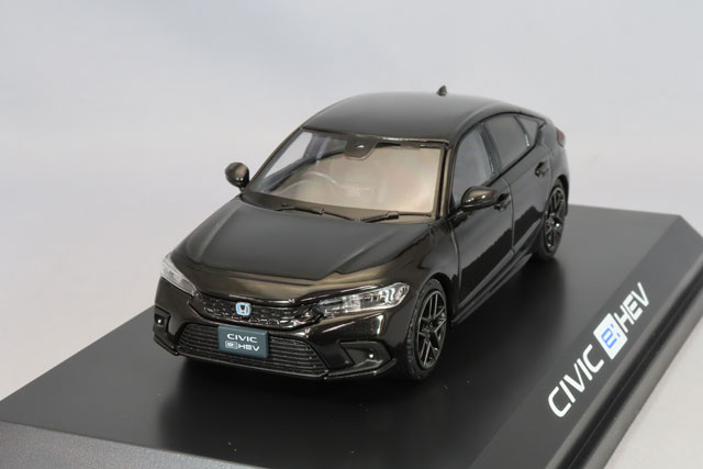 ホビージャパン 1/43 ホンダ シビック (FL1) LX クリスタルブラックパール