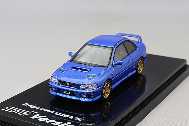 ホビージャパン 1/64 スバル インプレッサ ピュアスポーツクーペ WRX