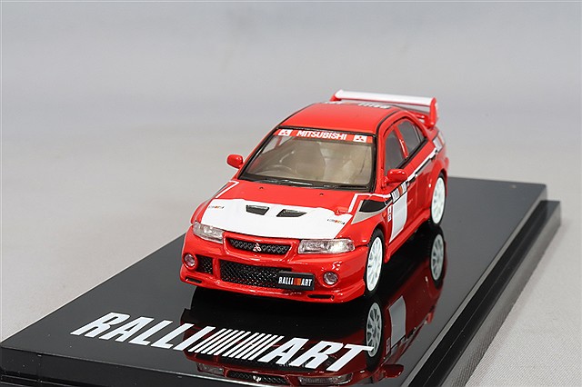 ホビージャパン 1/64 三菱 ランサー RS エボリューションVI (CP9A