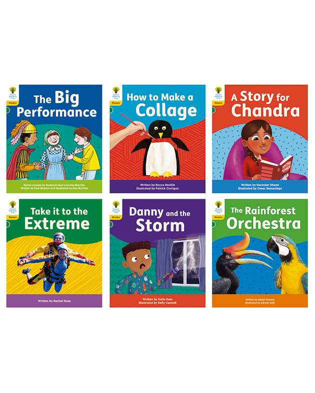 ORT: FLOPPY'S PHONICS DECODING PRACTICE L2 6冊パック