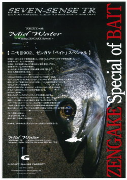G-CRAFT SEVEN-SENSE MID WATER 【ZENGAKE SPECIAL】 MWS-902-TR