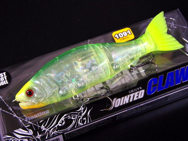 ガンクラフト ジョインテッドクロー168F 1091カラー 168mm/約64g