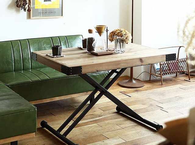 昇降式テーブル PULLEY（プーリー）｜北欧・ヴィンテージインテリア