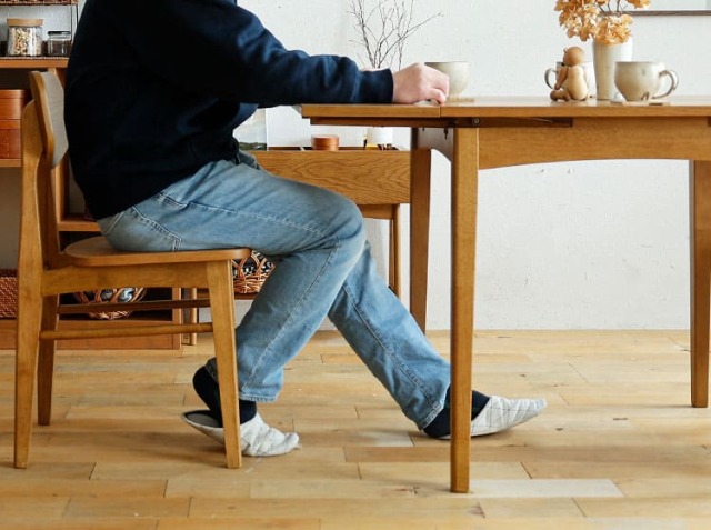 伸長式ダイニングテーブル Rasic(ラシック)｜北欧・ヴィンテージ