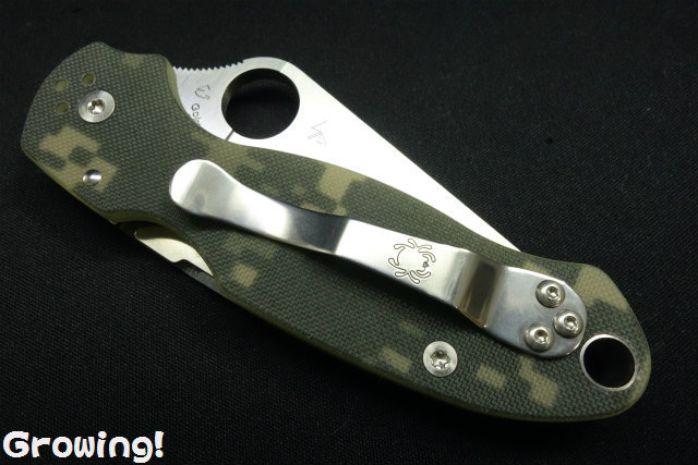 ナイフショップ グローイング！□Spyderco【スパイダルコ】□ パラ3