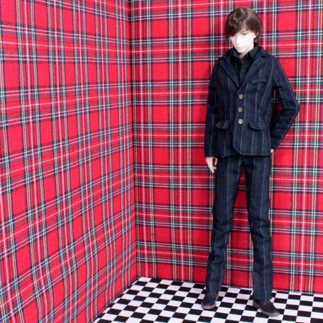 HS モッズスーツ【1/6男子図鑑】[dn011]