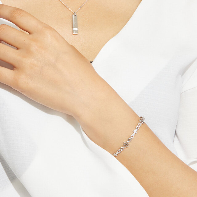 ブレスレット レディース シルバー925 sv925 銀 テンプルクロス b6036-w