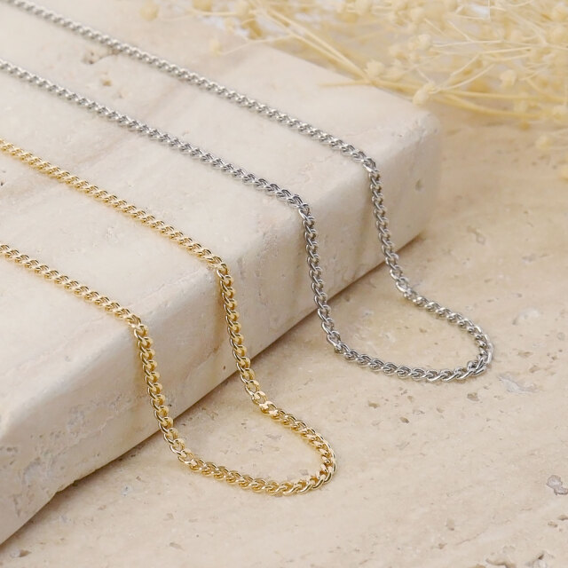 喜平 チェーン ネックレス ゴールド 18金 k18 幅 約 1.6mm 50cm 重量