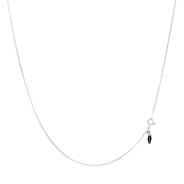 プラチナ チェーン ネックレス pt850 アズキ 幅1.1mm 約2.69g 最長45cm